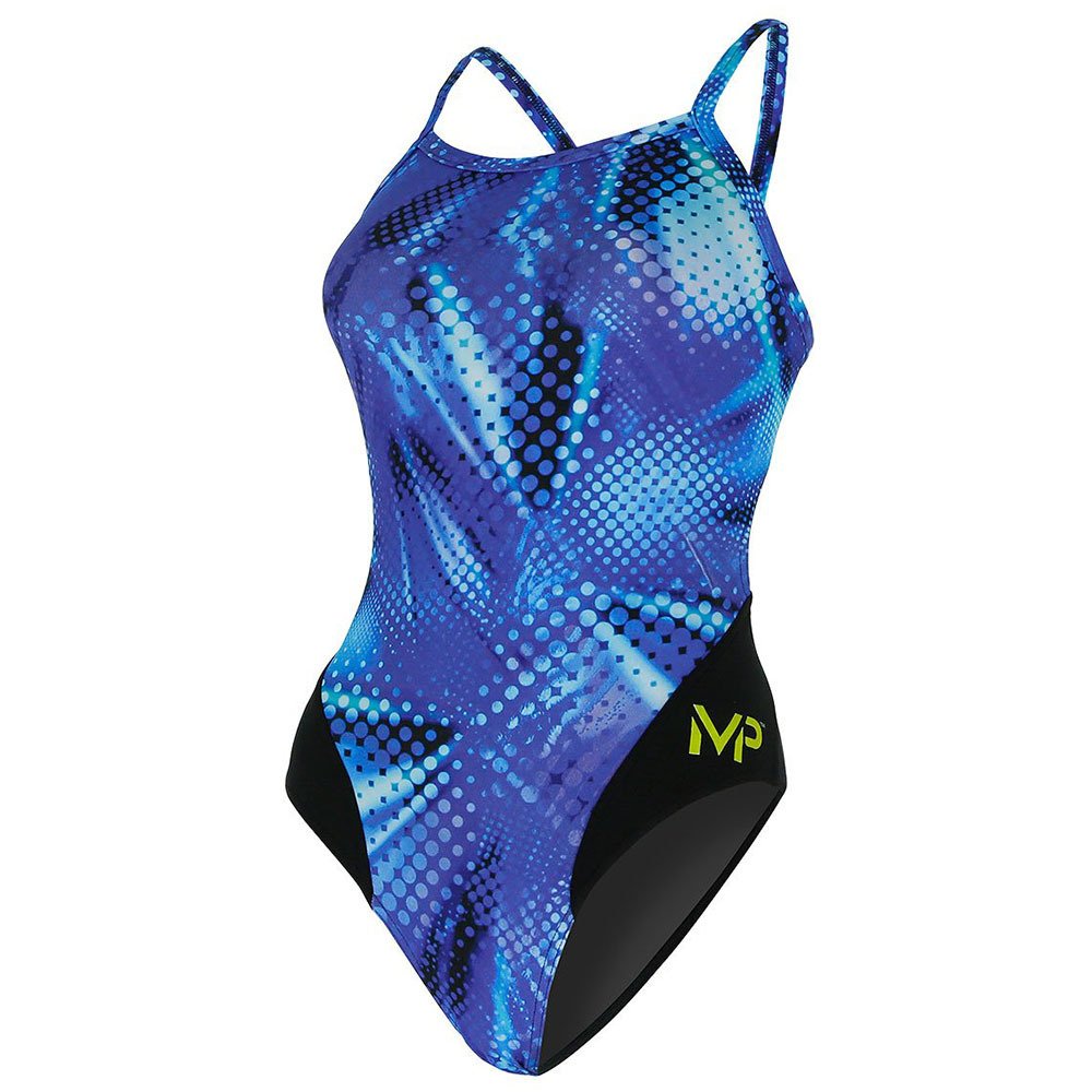 MP MID BACK MESA  KADIN  YÜZÜCÜ MAYOSU/ MULTICOLOR ROYAL BLUE