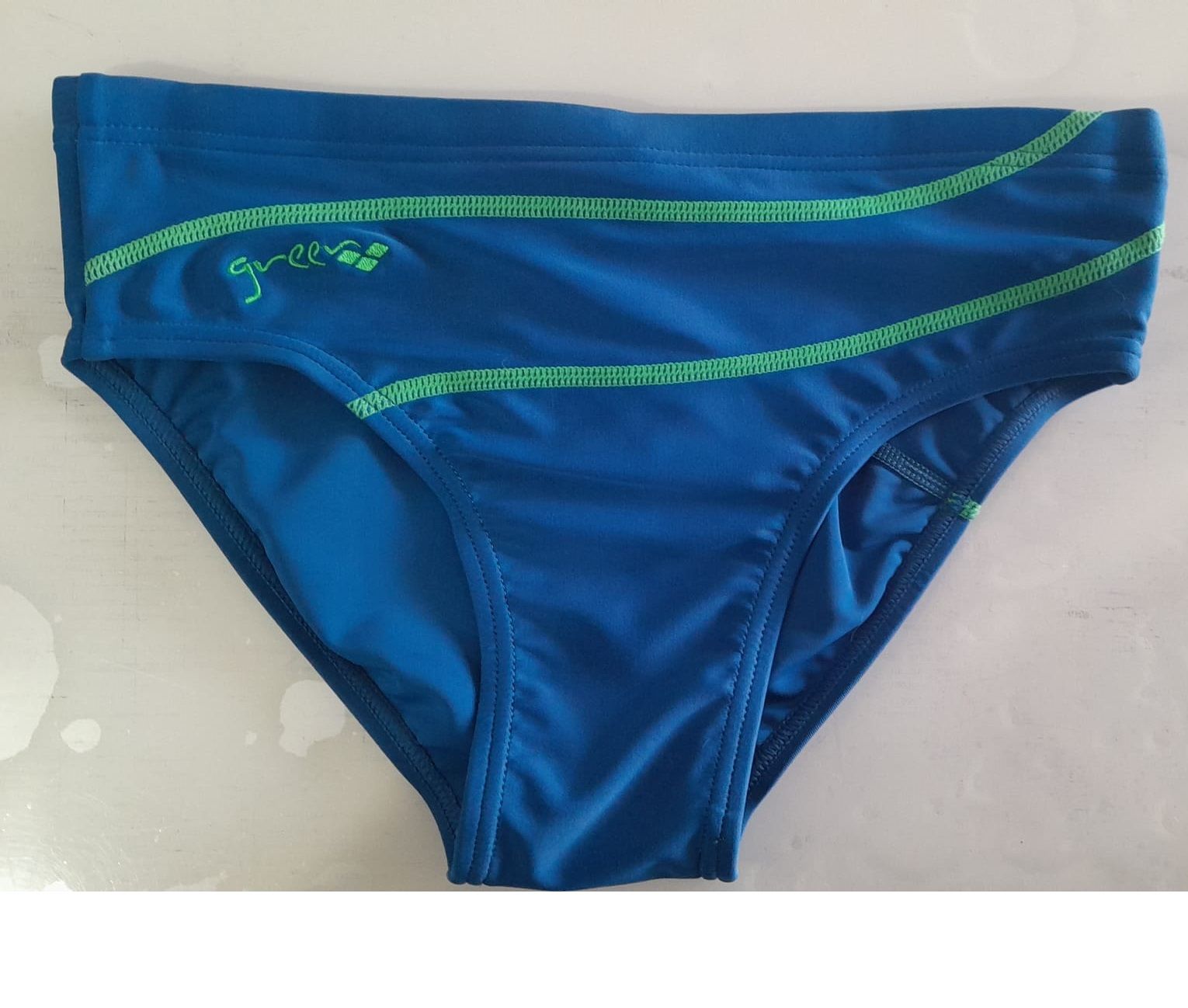 B GREEN YOUTH BRIEF ERKEK ÇOCUK YÜZÜCÜ MAYOSU / CELESTIAL BLUE