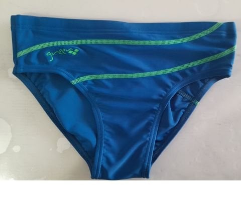 B GREEN YOUTH BRIEF ERKEK ÇOCUK YÜZÜCÜ MAYOSU / CELESTIAL BLUE