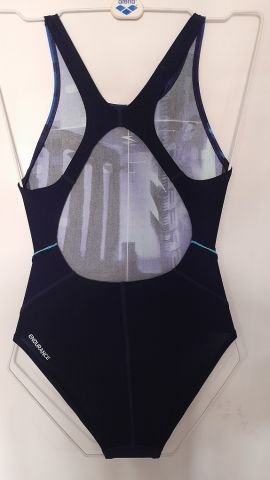 W SPEEDO MUSCLEBACK / NAVY- BLUE