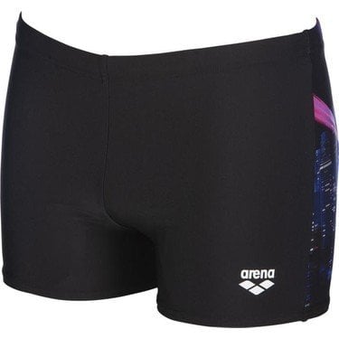 M CITY LIGHTS SHORT ERKEK YÜZÜCÜ MAYOSU  / BLACK
