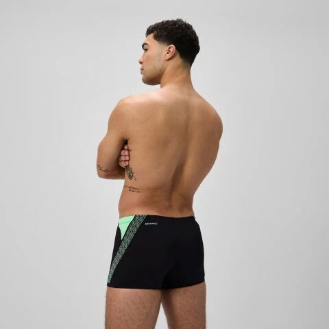 Speedo Men's Hyperboom Splice Aquashort Black/Gree