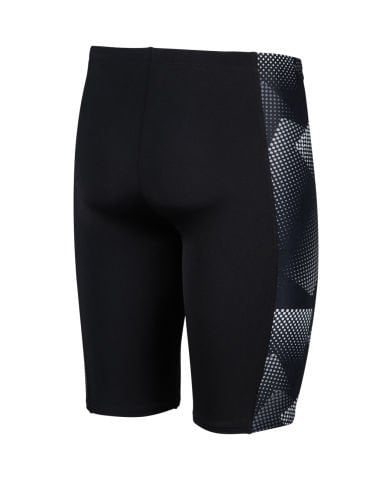 MEN'S ARENA HALFTONE SWIM JAMMER/BLACK TEAM BLACK ERKEK MAYOSU