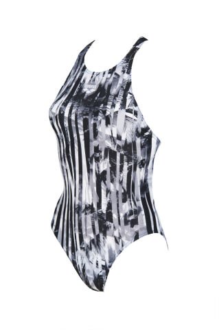 W ARENA ONE RIVIERA ONE PIECE  KADIN YÜZÜCÜ MAYOSU/ BLACK - BLACK