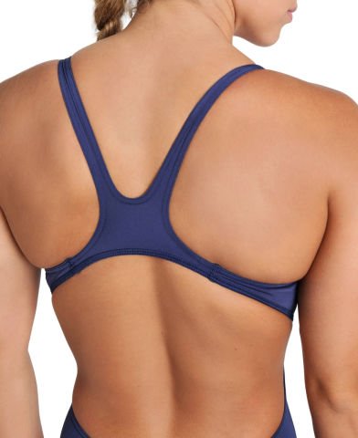 W TEAM SWIMSUIT SWIM TECH SOLID KADIN YÜZÜCÜ MAYOSU / NAVY ( F34/14-15 YAŞ KARŞILIĞIDIR.)