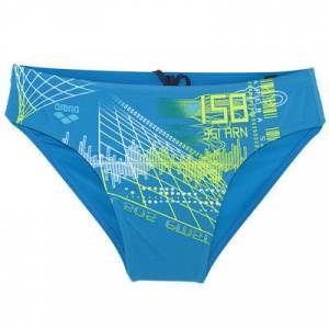 M PACER BRIEF ERKEK YÜZÜCÜ MAYOSU /  DEEP SEA - SOFT GREEN/TURQUOISE