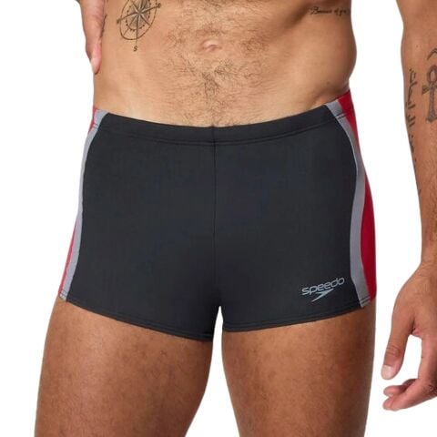 Speedo Solid Splice Aquashort Black-R Erkek Mayosu