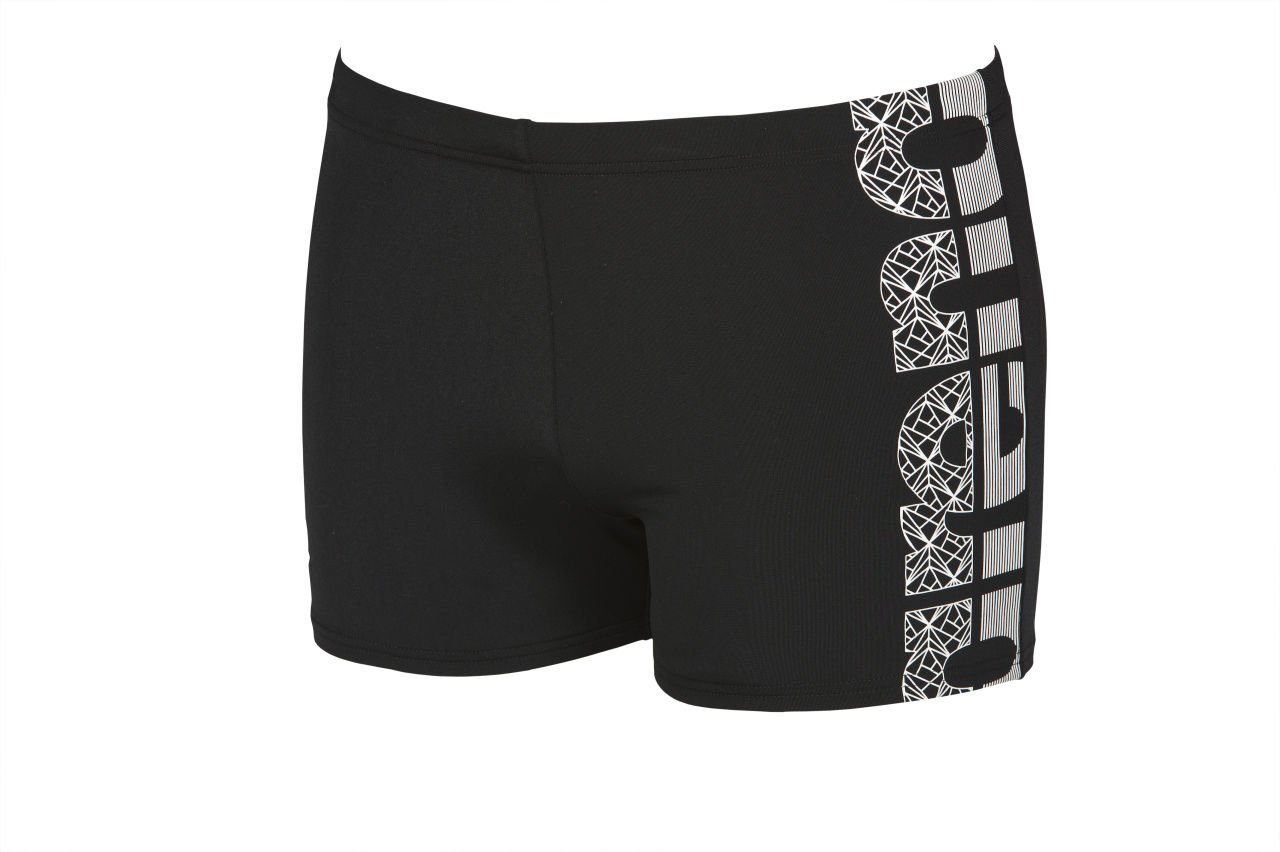 M EQUILIBRIUM SHORT ERKEK YÜZÜCÜ MAYOSU  / BLACK-WHITE