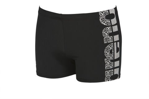 M EQUILIBRIUM SHORT ERKEK YÜZÜCÜ MAYOSU  / BLACK-WHITE