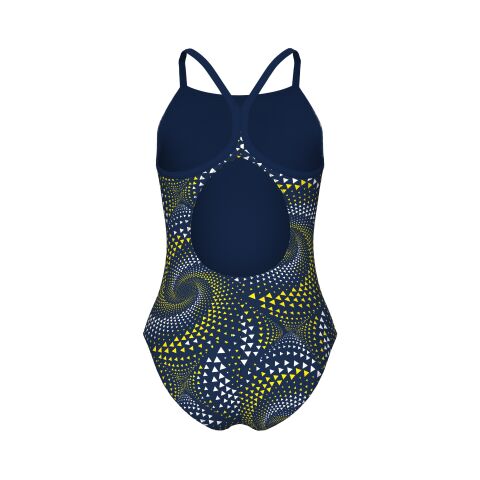 G ARENA FIREFLOW SWIMSUIT LIGHTDROP BACK NAVY-TEAM NAVY YELLOWNAVY-TEAM NAVY YELLOW