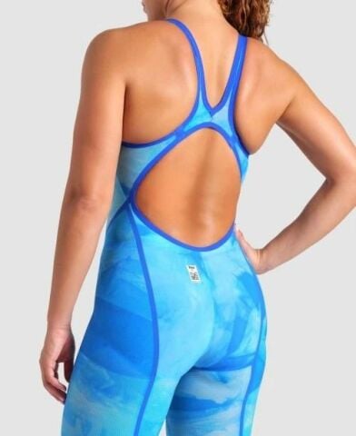 POWERSKIN CARBON GLIDE LE OB/TIE DYE/COBALT 6310140 KADIN YARIŞ MAYOSU