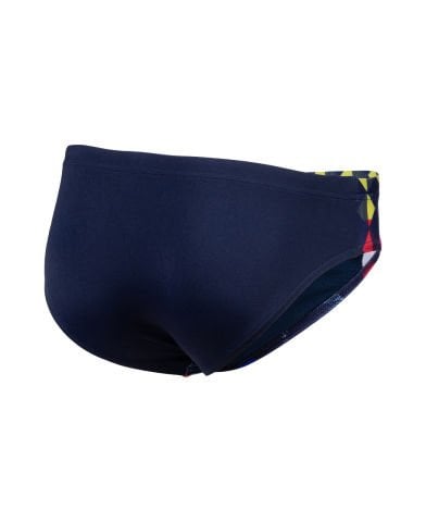 BOY'S ARENA CARNIVAL SWIM BRIEFS ERKEK ÇOCUK YÜZÜCÜ MAYOSU /NAVY-MULTI