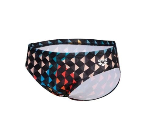 BOY'S ARENA CARNIVAL SWIM BRIEFS ERKEK ÇOCUK YÜZÜCÜ MAYOSU /NAVY-MULTI