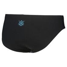 M OG BRIEF- BISHAMON  ERKEK YÜZÜCÜ MAYOSU / BLACK-TURQUOISE F 65 (UK 26)