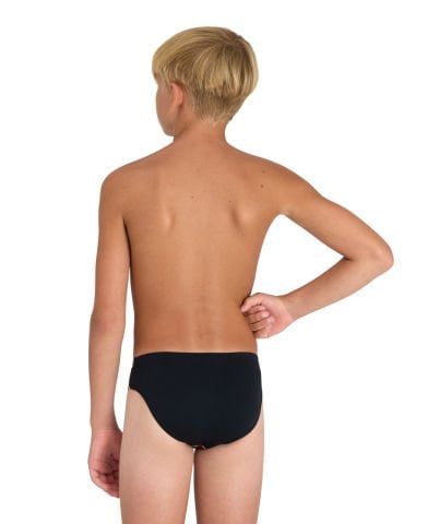 BOY'S ARENA CARNIVAL SWIM BRIEFS ERKEK ÇOCUK MAYOSU / BLACK-MULTI