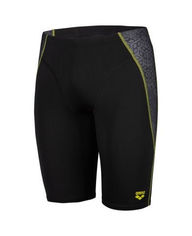 MEN'S ARENA CAMO KIKKO SWIM JAMMER/BLACK-BLACK MULTI ERKEK MAYOSU