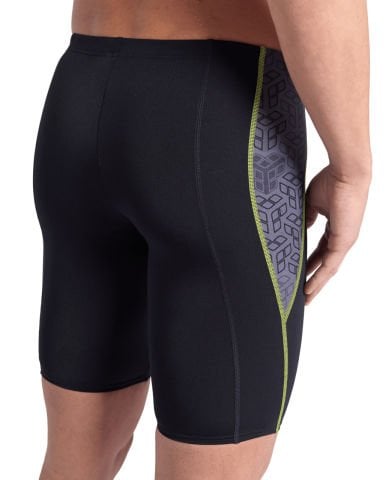 MEN'S ARENA CAMO KIKKO SWIM JAMMER/BLACK-BLACK MULTI ERKEK MAYOSU