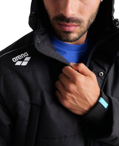 TEAM PARKA SOLID / BLACK UNİSEX PARKA