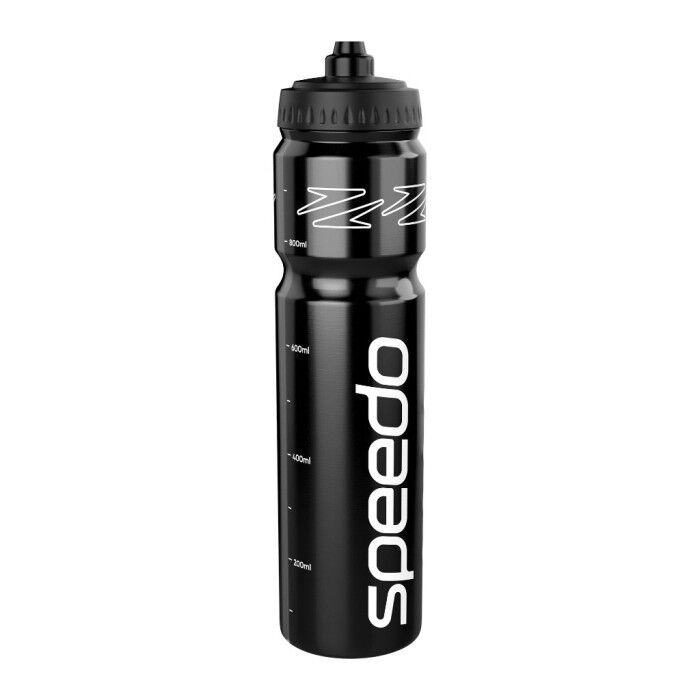 Speedo 1 lt Water Bottle Black Matara