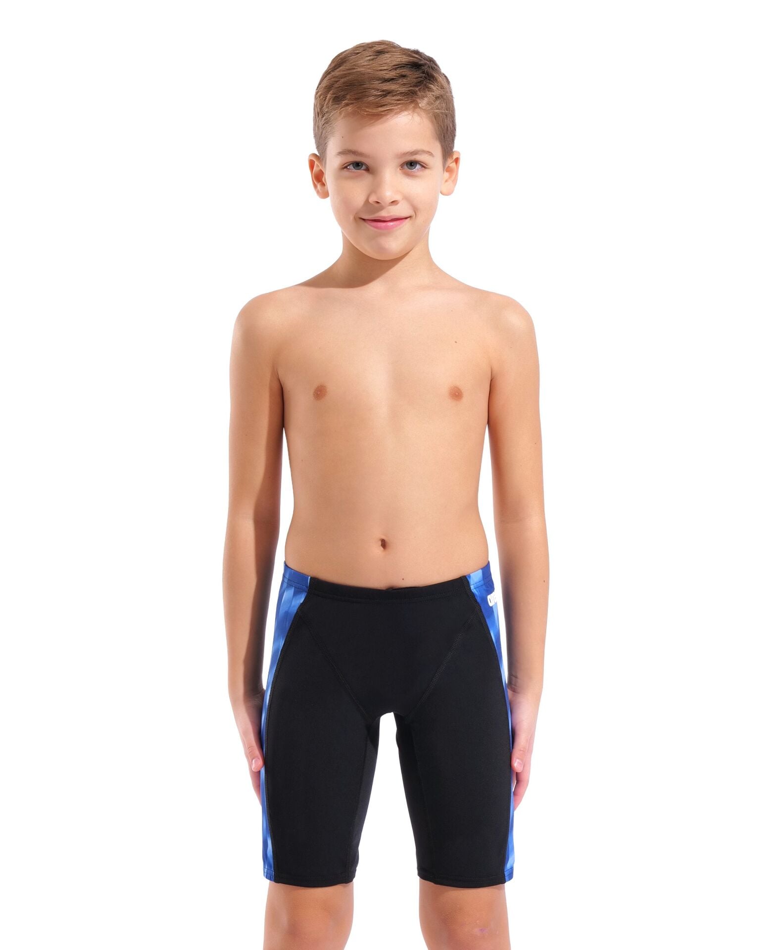 B ARENA WAVE SWIM JAMMER BLACK-TEAM ROYAL