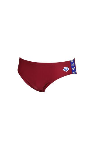 M ARENA ICONS SWIM BRIEFS SOLID ERKEK YÜZÜCÜ MAYOSU/RED FANDANGO