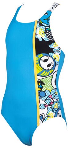 G MANGA PANEL JR ONE PIECE KIZ ÇOCUK YÜZÜCÜ MAYOSU /TURQUOISE