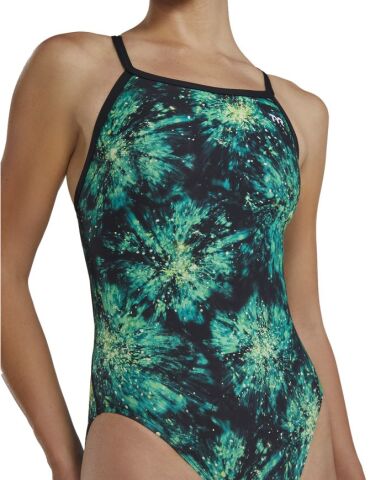 TYR Kadın Antrenman Mayosu Radiant Diamondfit/Gree