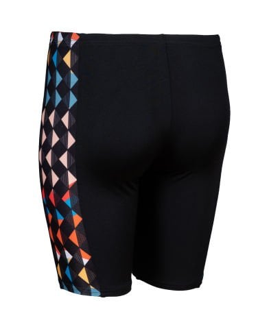 BOY'S ARENA CARNIVAL SWIM JAMMER ERKEK ÇOCUK YÜZÜCÜ MAYOSU / BLACK-MULTI