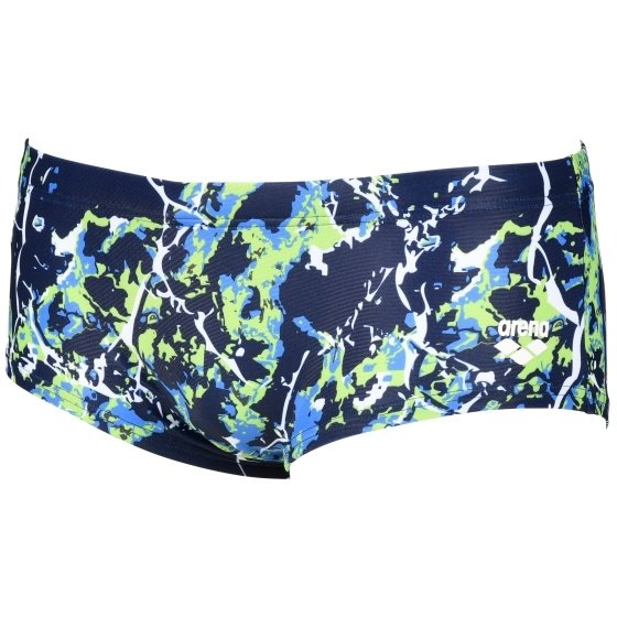 M EARTH TEXTURE LOW WAIST SHORT ERKEK YÜZCÜ MAYOSU /NAVY-SOFT GREEN-MU
