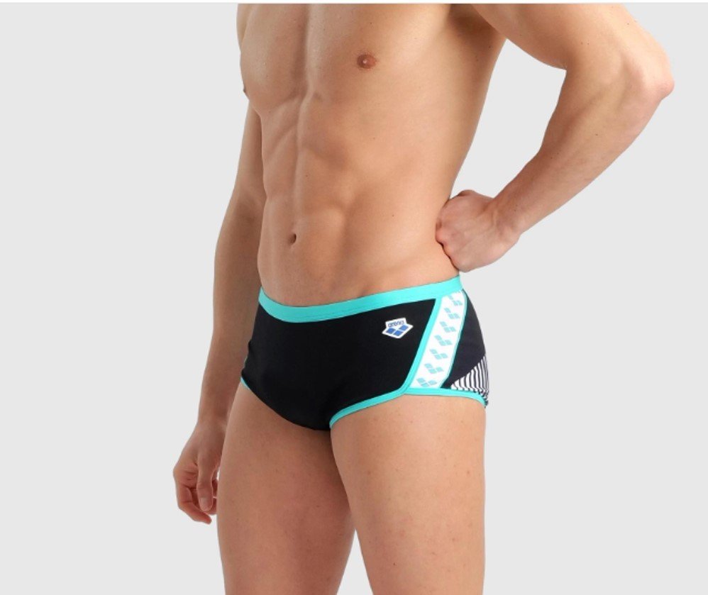 M ARENA ICONS SWIM LOW WAIST SHORT  LOGO ERKEK YÜZÜCÜ MAYOSU