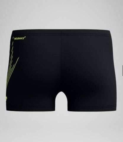 SPEEDOMen's HyperBoom Placement Aquashort Black/Yellow