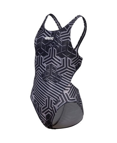 GIRL'S ARENA KIKKO PRO SWIMSUIT SWIM TECH L KIZ ÇOCUK YÜZÜCÜ MAYOSU/BLACK