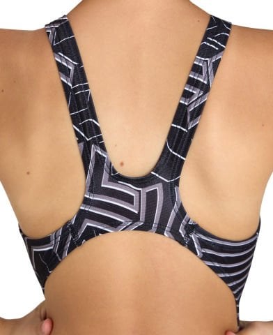 GIRL'S ARENA KIKKO PRO SWIMSUIT SWIM TECH L KIZ ÇOCUK YÜZÜCÜ MAYOSU/BLACK
