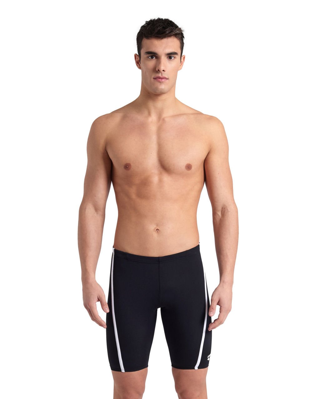 MEN'S ARENA PRO_FILE POOL SWIM JAMMER/BLACK-WHITE ERKEK MAYOSU