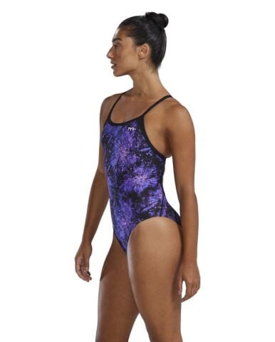 TYR Kadın Antrenman Mayosu Radiant Diamondfit/purple