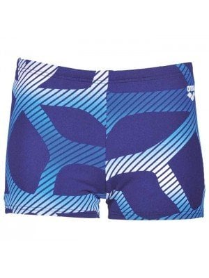 B SPIDER SHORT ERKEK ÇOCUK YÜZÜCÜ MAYOSU /NAVY-WHITE 12-13
