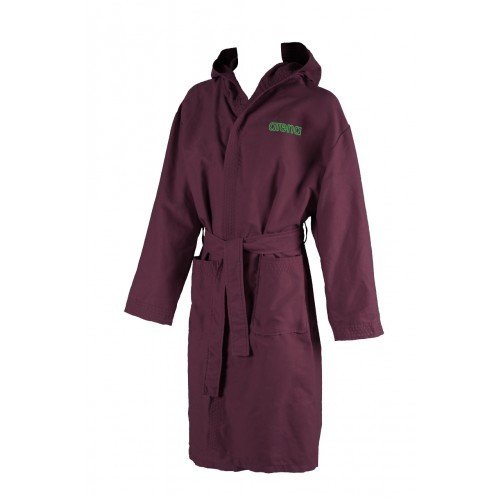 ZEAL MICROFIBER BORNOZ / RED WINE-SHINY GREEN