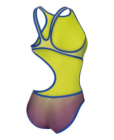 W ARENA ONE SHADED PRINT TECH ONE BACK ARTIC LIME VIOLETTA MULTI-NEON BLUE