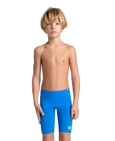 BOY'S ARENA POOLTILES SWIM JAMMER/BLUE RIVER-BLUE ERKEK ÇOCUK MAYOSU