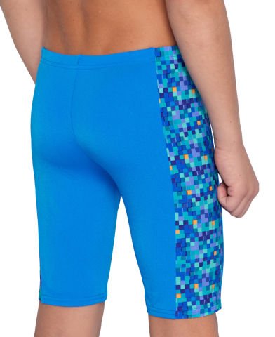 BOY'S ARENA POOLTILES SWIM JAMMER/BLUE RIVER-BLUE ERKEK ÇOCUK MAYOSU