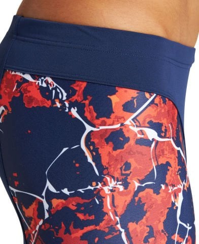 M EARTH TEXTURE JAMMER ERKEK YÜZÜCÜ MAYOSU / NAVY-RED-MULTI F 80 (UK 32)