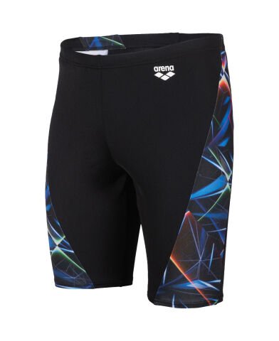 MEN'S SWIM JAMMER ALLOVER ERKEK YÜZÜCÜ MAYOSU /BLACK