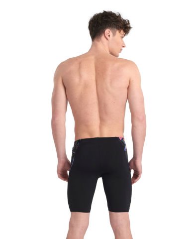 MEN'S SWIM JAMMER ALLOVER ERKEK YÜZÜCÜ MAYOSU /BLACK
