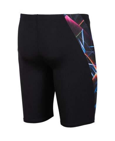 MEN'S SWIM JAMMER ALLOVER ERKEK YÜZÜCÜ MAYOSU /BLACK