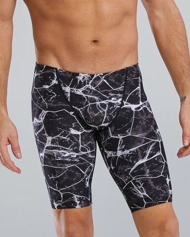 TYR Men's Jammer Swimsuit - Synapse/TITANIUM
