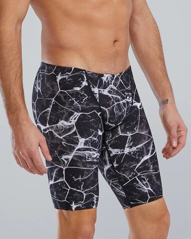 TYR Men's Jammer Swimsuit - Synapse/TITANIUM