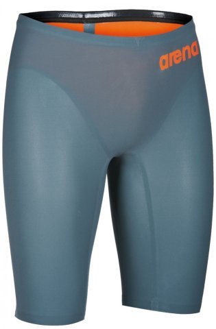 M POWERSKIN R-EVO JAMMER ERKEK YARIŞ MAYOSU / GREY-BRIGHT ORANGE