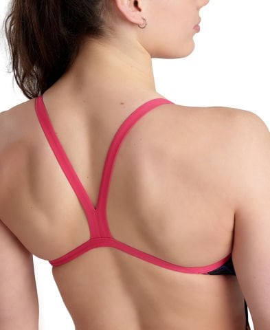 WOMEN'S SWIMSUIT CHALLENGE BACK ALLOVER KADIN YÜZÜCÜ MAYOSU / BLACK