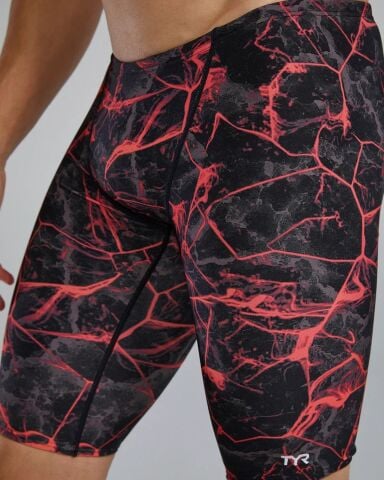 TYR Men's Jammer Swimsuit - Synapse/RED