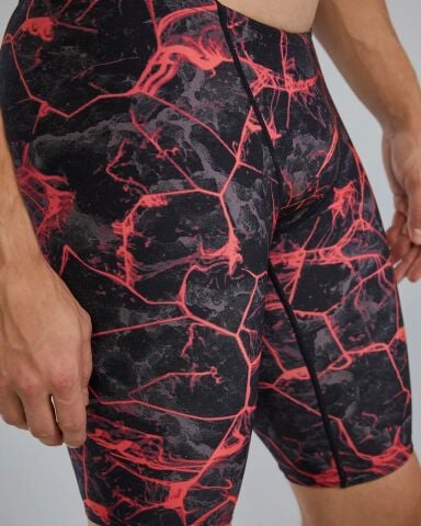 TYR Men's Jammer Swimsuit - Synapse/RED